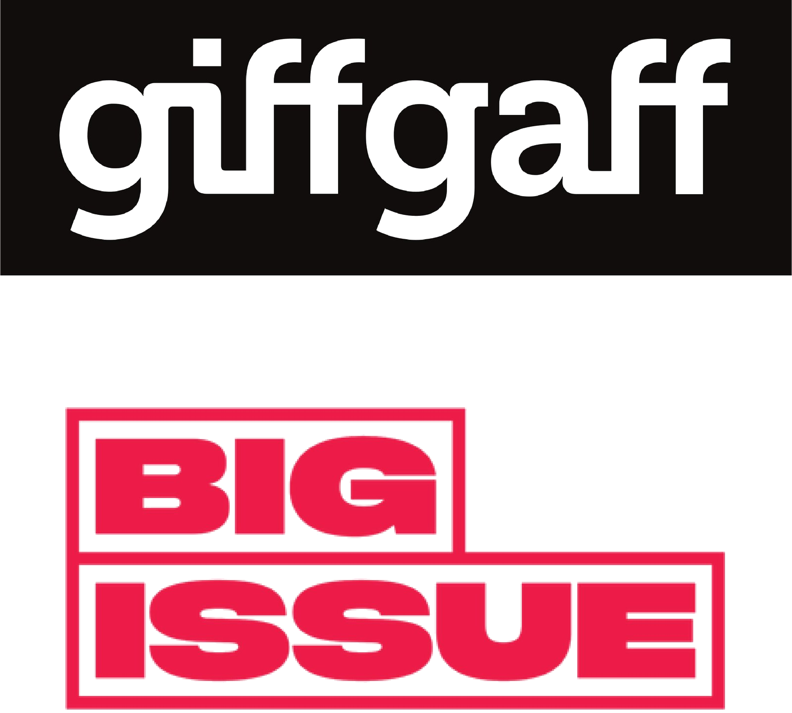 giffgaff x Big Issue logo